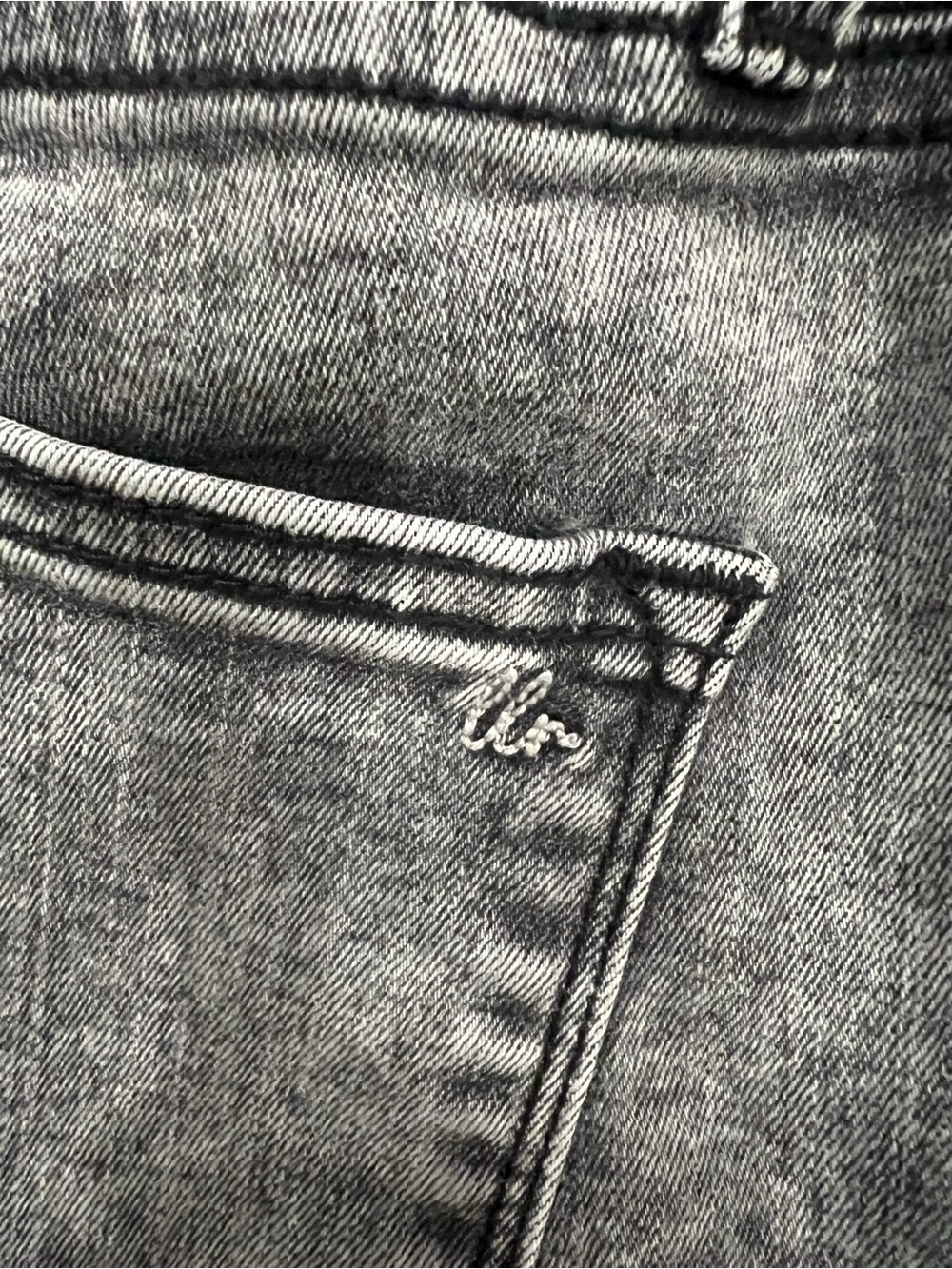 LuLaRoe Black Acid-Wash Women’s Skinny Jeans - Picture 4 of 8